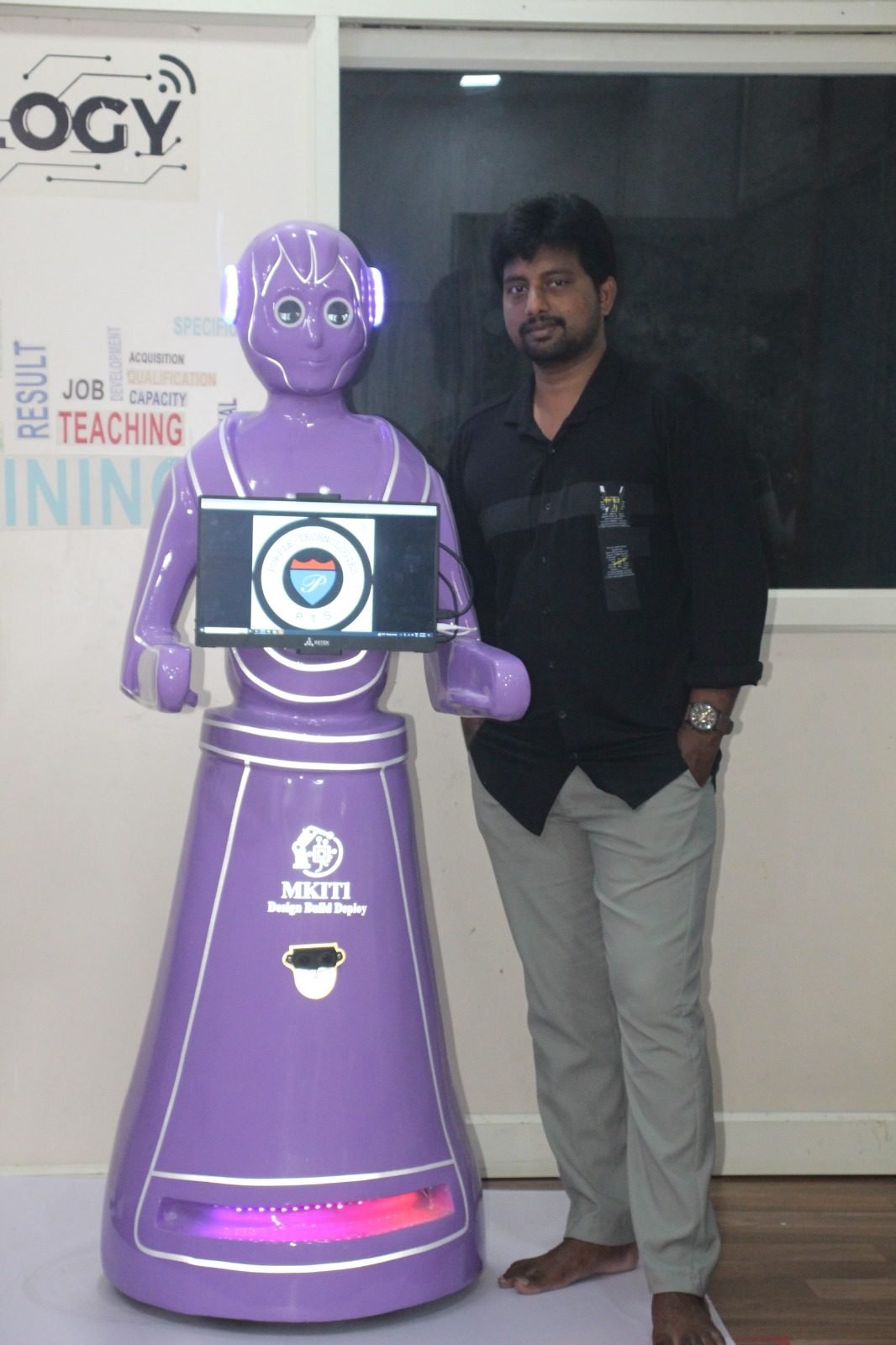 Robo Rani robot at an event