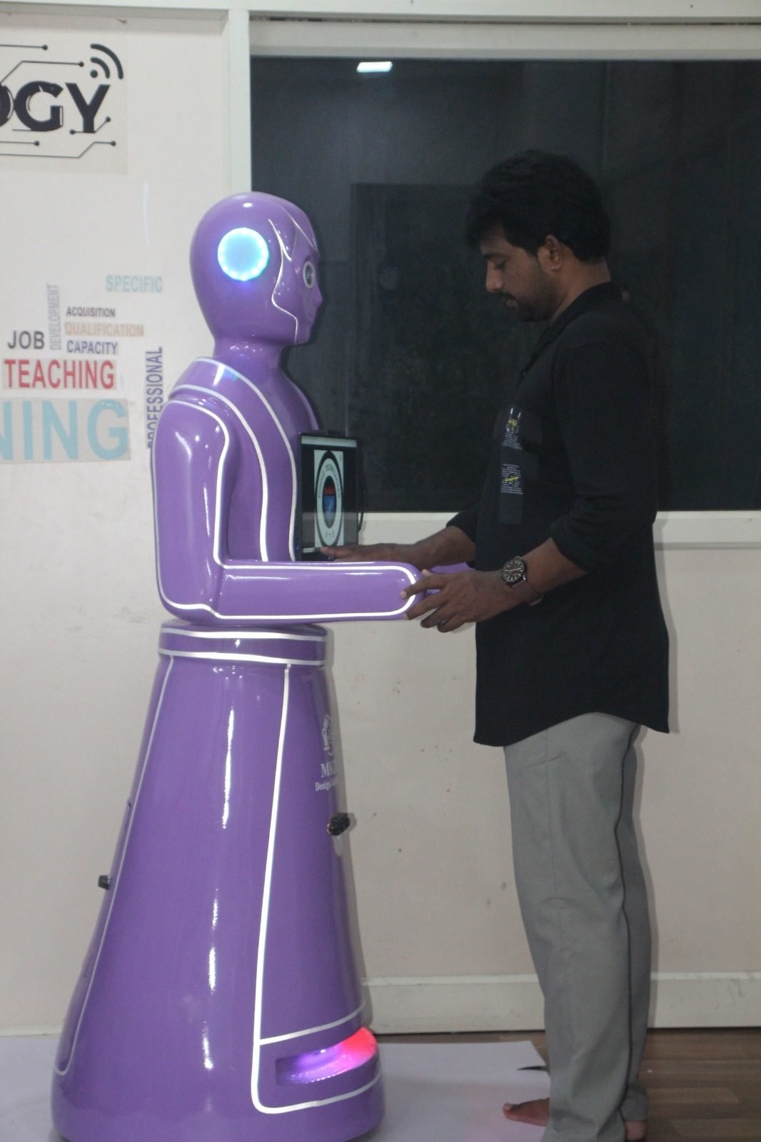 Robo Rani robot at an event