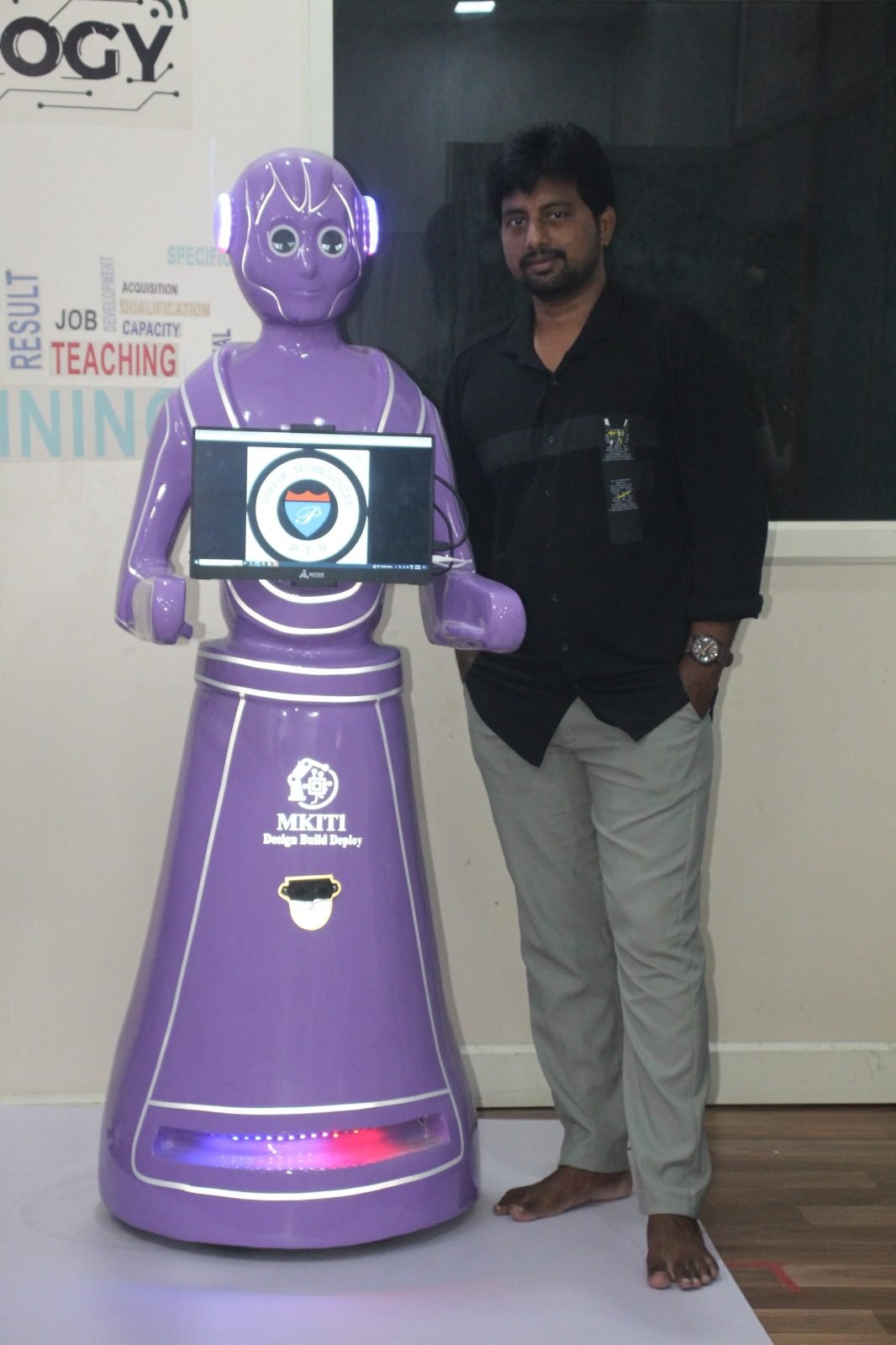 Robo Rani robot at an event