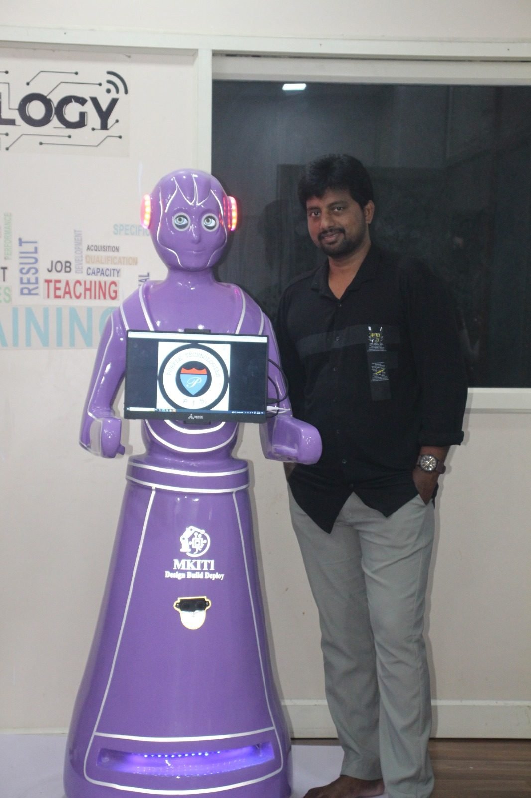 Robo Rani robot at an event