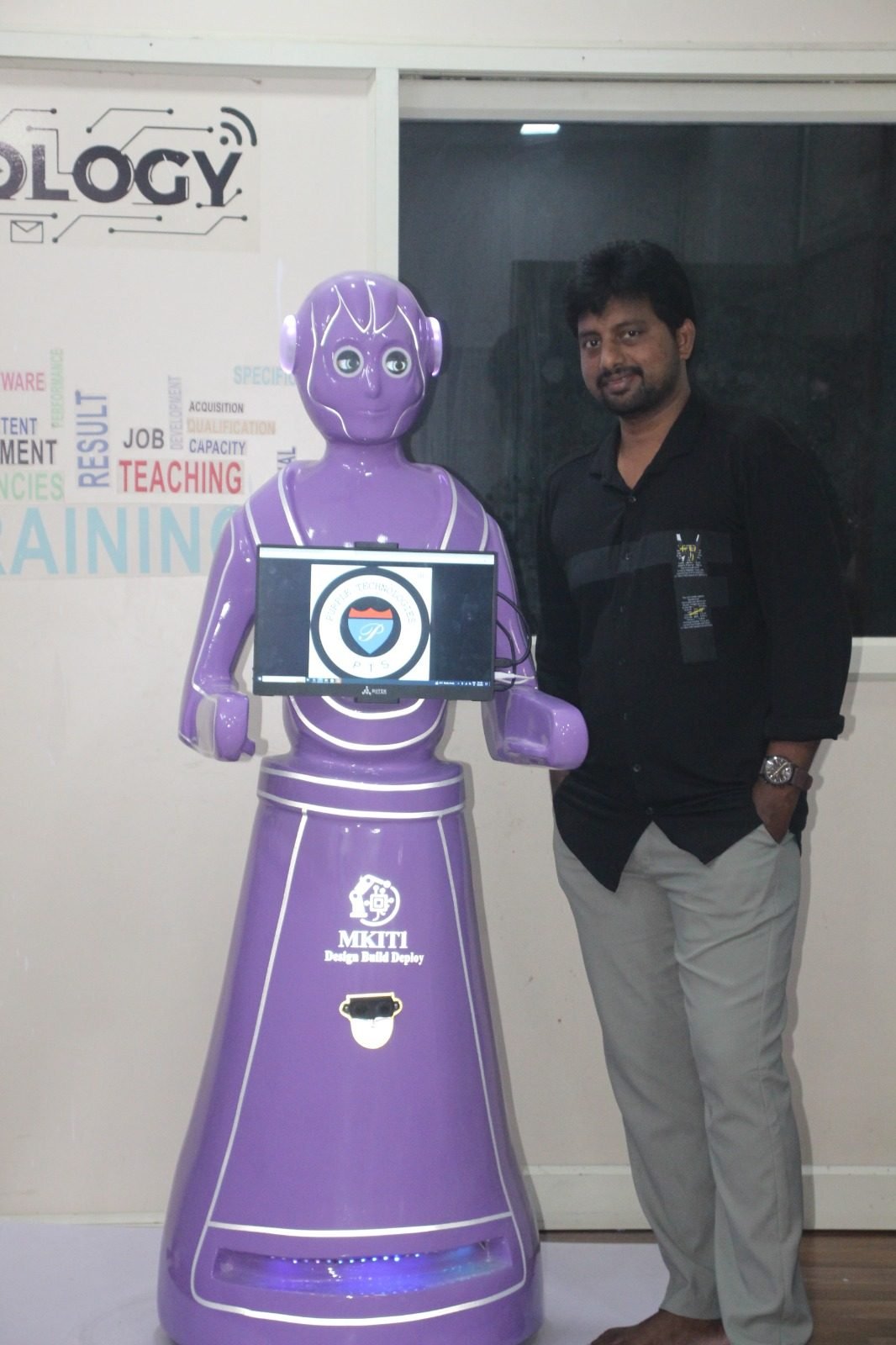 Robo Rani robot at an event