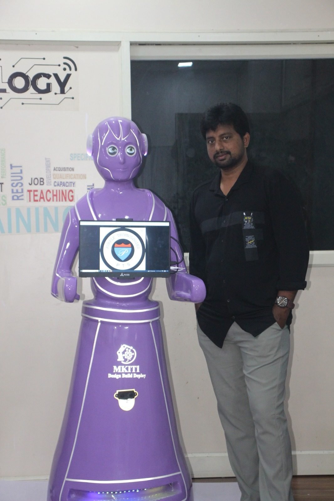 Robo Rani robot at an event