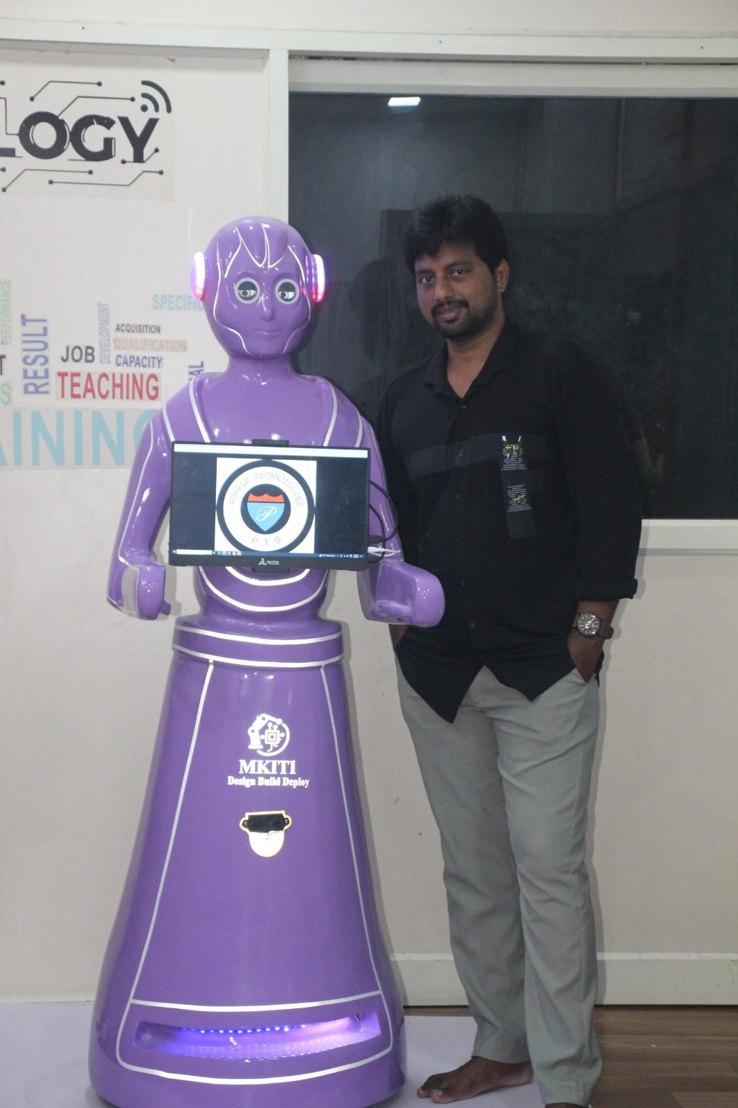 Robo Rani robot at an event