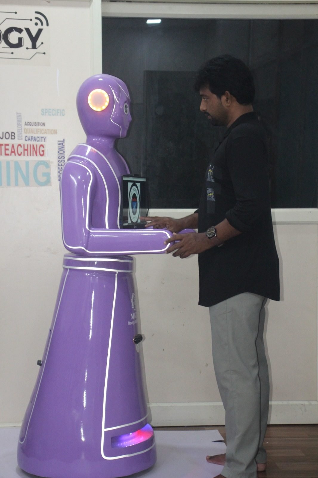 Robo Rani robot at an event