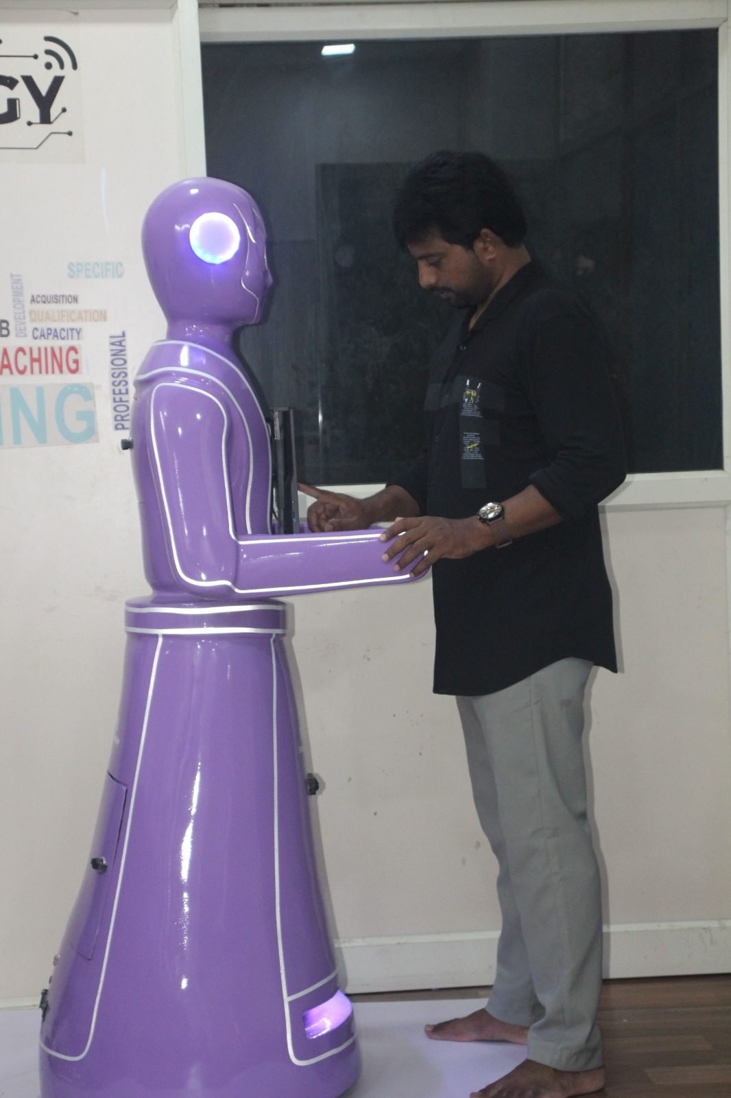 Robo Rani robot at an event