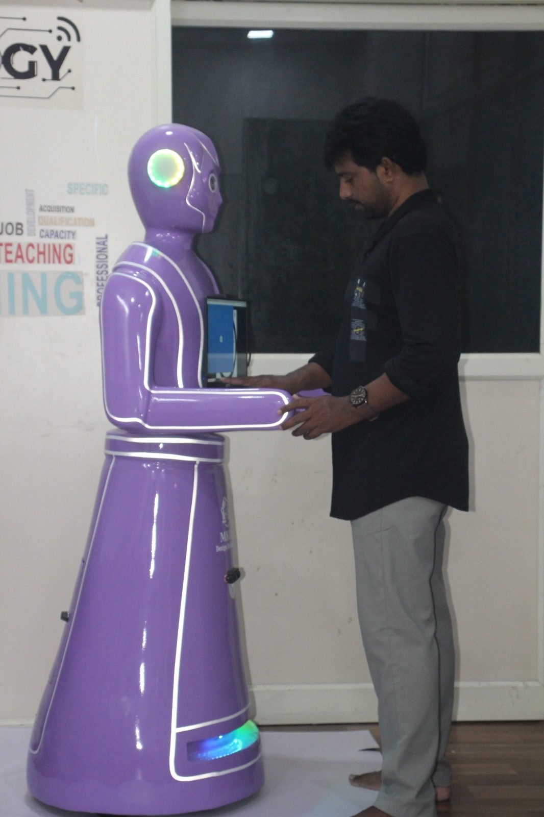 Robo Rani robot at an event